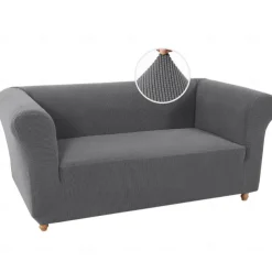 Stretch Sofa Cover Chesterfield Style Couch Slipcover for Living Room, Soft Non-Slip Sofa Cover Furniture Protector for Dogs