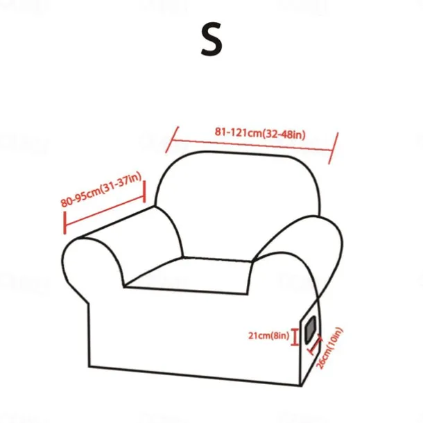 Stretch Sofa Cover Slipcover Elastic Velvet Sectional Couch Armchair Loveseat Burgundy Red 4 Or 3 Seater L Shape Plain Solid Color Soft Durable