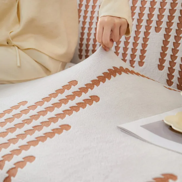 Stretch Sofa Cover Sofa Slipcovers Soft Durable Couch Cover 1 Piece Spandex Jacquard Velvet Washable Furniture Protector fit Armchair Seat/Loveseat/Sofa/XL Sofa