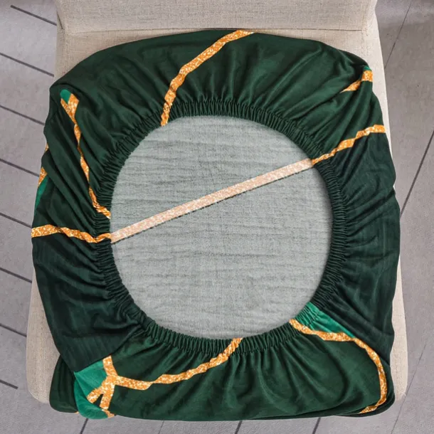 Stretch Spandex Dining Chair Cover 4/6 Pcs Set, Geometric Pattern High Back Dining Chair Cover Slipcover with Elastic Band for Dining Room,Wedding, Ceremony, Banquet,Home Decor