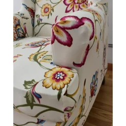 Stretch Wingback Chair Cover Wing Chair Slipcovers Spandex Fabric Wingback Armchair Covers with Seat Cushion Cover for Living Room Bedroom Decor