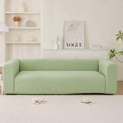 Stretchable Full Sofa Cover Slipcover Elastic All-Inclusive Couch Cover Anti-Slip and Durable Easy to Install and Machine Washable Perfect for Home Decor and Protection