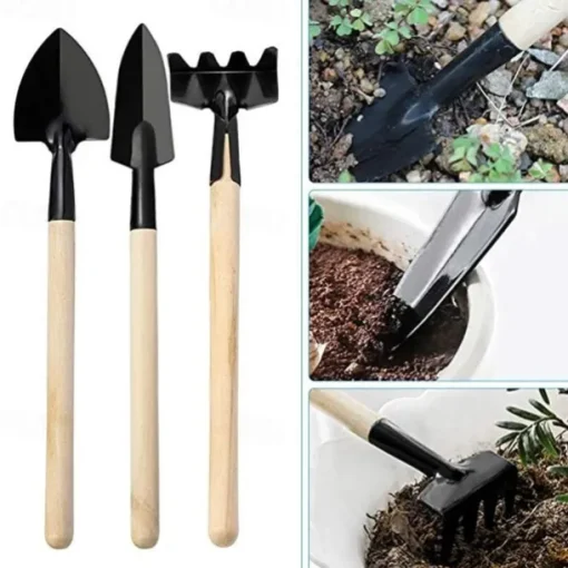 Succulent Tools, Mini Garden Tool Set, Transplanting Tools Set, Succulent Care kit for Succulent Miniature Gardening Plant, Multi, 12 Pcs