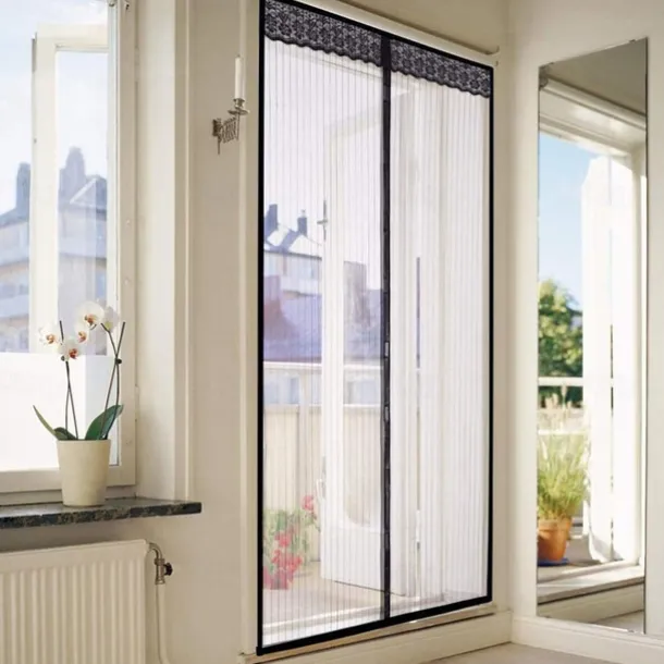 Summer Anti-Mosquito Door Curtain Household High-end Magnetic Encrypted Door Anti-Fly Partition Curtain Screen Door Magnet Screen Window Without Punching