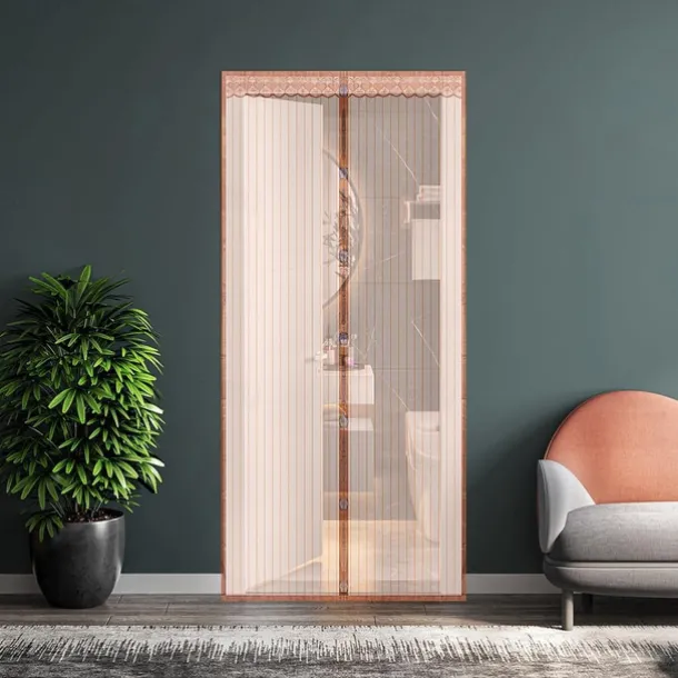 Summer Anti-Mosquito Door Curtain Household High-end Magnetic Encrypted Door Anti-Fly Partition Curtain Screen Door Magnet Screen Window Without Punching