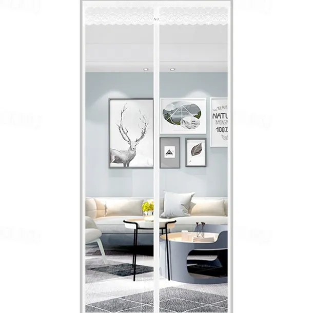 Summer Anti-Mosquito Door Curtain Household High-end Magnetic Encrypted Door Anti-Fly Partition Curtain Screen Door Magnet Screen Window Without Punching