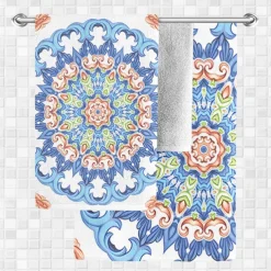 Summer Beach Towel Quick-Drying Tropical Bohemian Rainforest Sea Turtle Plant Towel Soft and Quick-Drying Beach Towel Super Absorbent Soft Microfiber Sand Pool Bath Outdoor Travel Towel