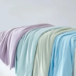 Summer Cooling Blanket, Breathable Comfortable Cooling Blanket, Soft Throw Blanket for Home Office, Comfy Bedding, Bedroom Accessories Gift for Summer, Gifts for Men Women