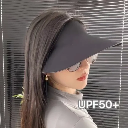Summer Seamless Sun Hat Hollow Anti-ultraviolet Hat Outdoor Sports Cycling Sun Hat Women