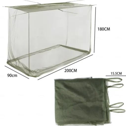 Summer travel mosquito net portable outdoor single folding bed mosquito net square mosquito net mosquito proof tent
