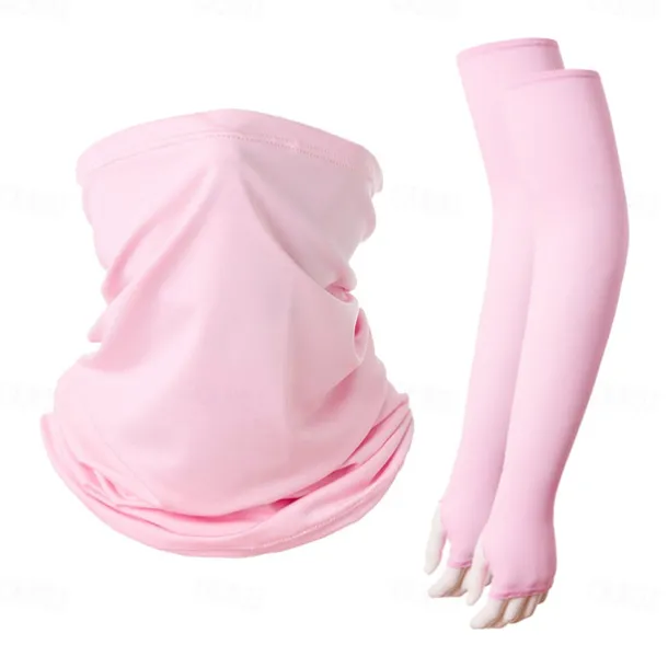 Sun Protection Sleeve Sports Headgear and Sleeve for Men Women Outdoor Dustproof Activities Camping