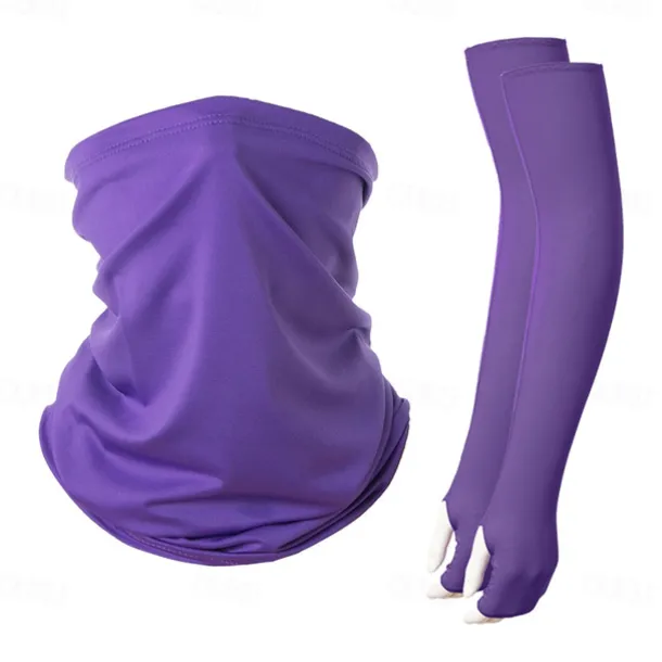 Sun Protection Sleeve Sports Headgear and Sleeve for Men Women Outdoor Dustproof Activities Camping