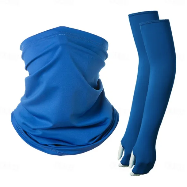 Sun Protection Sleeve Sports Headgear and Sleeve for Men Women Outdoor Dustproof Activities Camping