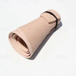 Sun Visor Hats for Women Wide Brim Straw Roll-Up Ponytail Summer Beach Hat UV UPF Packable Foldable Travel Summer