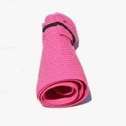 Sun Visor Hats for Women Wide Brim Straw Roll-Up Ponytail Summer Beach Hat UV UPF Packable Foldable Travel Summer