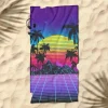 Sunshine and Beach Beach Towel Premium Quality Ultra Soft Absorbent Lightweight Durable Quick Drying Vibrant Design Perfect for Beach Pool Sunbathing Travel Summer Accessory Comfortable and Stylish