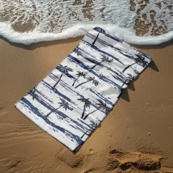 Sunshine and Beach Beach Towel Premium Quality Ultra Soft Absorbent Lightweight Durable Quick Drying Vibrant Design Perfect for Beach Pool Sunbathing Travel Summer Accessory Comfortable and Stylish