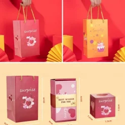 Surprise Gift Box Explosion - 2025 Newly Valentine's Day Surprise Gift Boxes Stocking Fillers,Gift Box Explosion for Money and Birthday, Pop-Up Explosion Gift Box