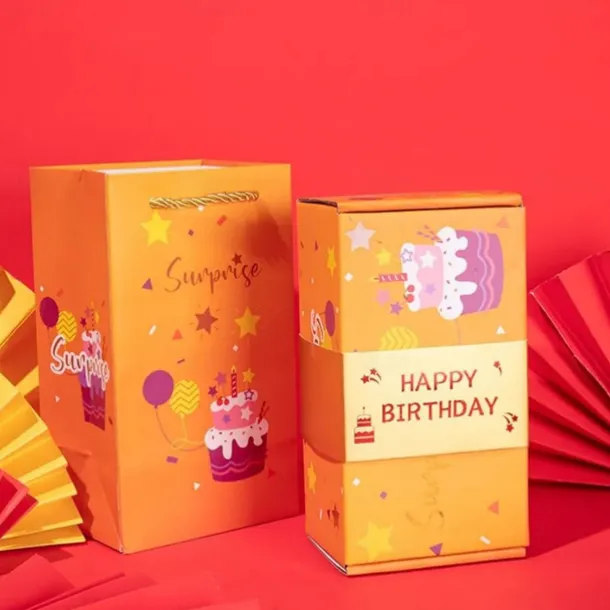 Surprise Gift Box Explosion - 2025 Newly Valentine's Day Surprise Gift Boxes Stocking Fillers,Gift Box Explosion for Money and Birthday, Pop-Up Explosion Gift Box