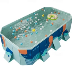 Swimming Pool for Large Dogs Foldable Ground Kids Puppy Outdoor Bathing Tubs for Camping Backyard Garden