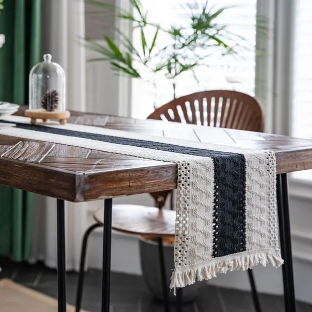 Tablerunner Decorative and Durable Table Cover Ideal for Dining and Kitchen Tables Perfect for Everyday Use or Special Occasions