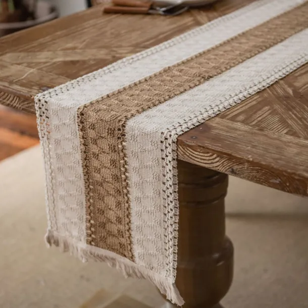 Tablerunner Decorative and Durable Table Cover Ideal for Dining and Kitchen Tables Perfect for Everyday Use or Special Occasions