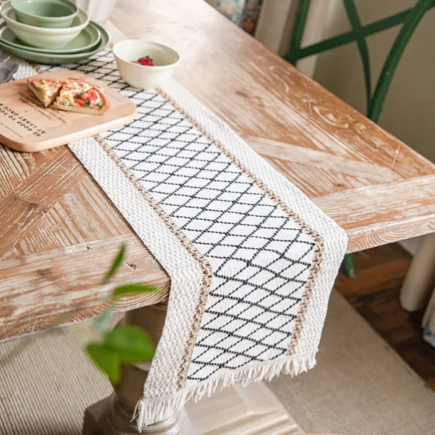 Tablerunner Decorative and Durable Table Cover Ideal for Dining and Kitchen Tables Perfect for Everyday Use or Special Occasions