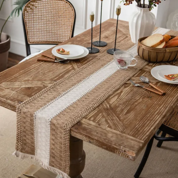 Tablerunner Decorative and Durable Table Cover Ideal for Dining and Kitchen Tables Perfect for Everyday Use or Special Occasions