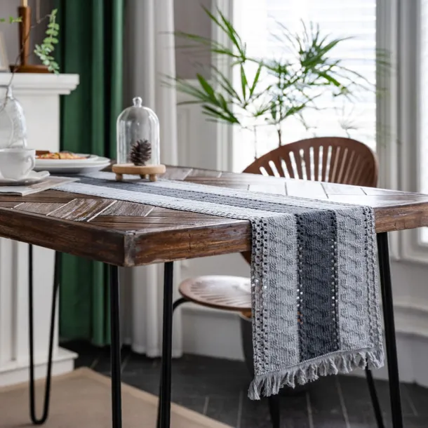 Tablerunner Decorative and Durable Table Cover Ideal for Dining and Kitchen Tables Perfect for Everyday Use or Special Occasions