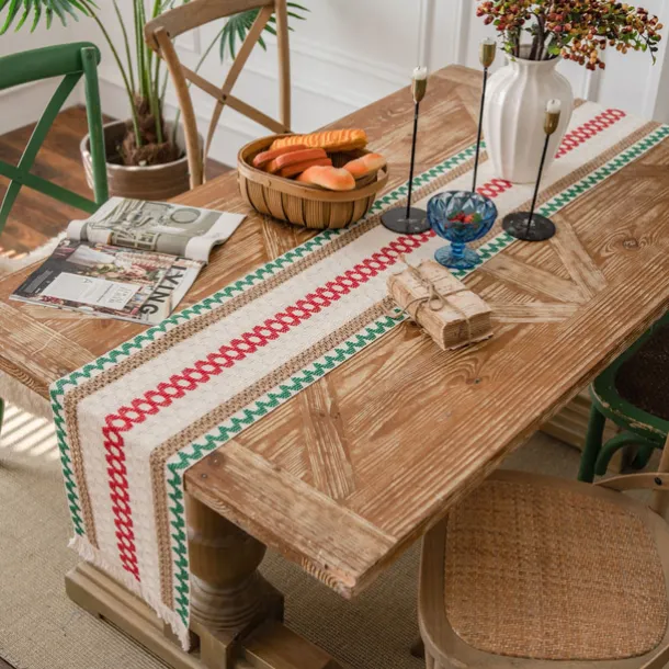 Tablerunner Decorative and Durable Table Cover Ideal for Dining and Kitchen Tables Perfect for Everyday Use or Special Occasions