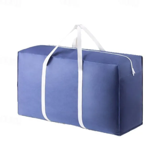 TAILI Extra Large Moving Bags, Silver Heavy Duty Totes For Storage, Wrap Around Handles, Storage Bags for Space Saving, Alternative to Moving Boxes