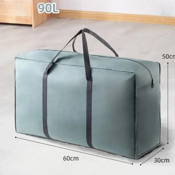 TAILI Extra Large Moving Bags, Silver Heavy Duty Totes For Storage, Wrap Around Handles, Storage Bags for Space Saving, Alternative to Moving Boxes