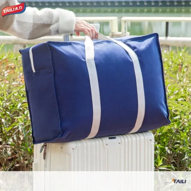 TAILI Extra Large Moving Bags, Silver Heavy Duty Totes For Storage, Wrap Around Handles, Storage Bags for Space Saving, Alternative to Moving Boxes