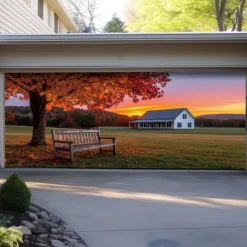 Tapestry Blanket Wall Hangings Forest Rustic 3D Bedroom Living Room Dorm Decorations Wall Door Background