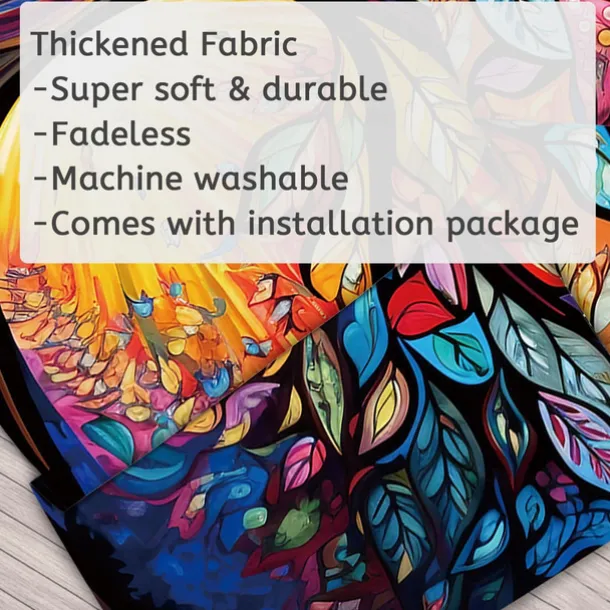 Tapestry Door Cover Outdoor Banners Forest 3D Aesthetic Bedroom Living Room Front Door Decorations Wall Door Background