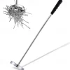 Telescoping Magnetic Sweeper Pickup Tool, Screws Parts Finder with 35LB Pull Capacity, Retractable 8.6" to 33" with Strong Magnet, Pick up Nails, Screws, and Metal Parts