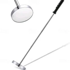 Telescoping Magnetic Sweeper Pickup Tool, Screws Parts Finder with 35LB Pull Capacity, Retractable 8.6