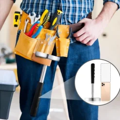 Telescoping Magnetic Sweeper Pickup Tool, Screws Parts Finder with 35LB Pull Capacity, Retractable 8.6