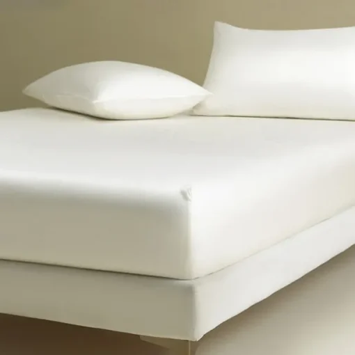 Tencel Bed Sheet Single Piece Summer Cool Ice Silk Mattress Protector Full Package Non-slip Bed Cover Bed Sheet Set