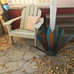 Tequila Rustic Sculpture, DIY Metal Agave Plant,Rustic Hand Painted Metal Agave,Garden Yard Art Decoration Statue Home Decor for Yard Stakes,Garden Figurines,Outdoor Patio