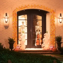 Thanksgiving Maple Leaf String Lights 10/20/40 LED Garland Lights Battery / USB Powered Halloween Christmas Wedding Party Holiday Garden Balcony Decoration