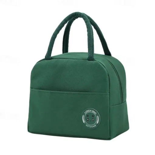 Thick Insulation Lunch Bag Bento Bag Portable Ice Pack And Toilet Bag. Insulated Lunch Box Bag With Little Bear Logo