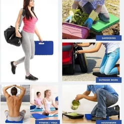 Thick Kneeling Pad, Garden Kneeler For Gardening, Bath Kneeler For Baby Bath, Kneeling Mat For Exercise & Yoga, Knee Pad For Work, Floor Foam Pad(46*28*4cm)