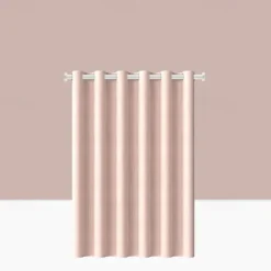 Thick Linen Fabric Shower Curtain, Heavy Duty Luxury Decorative Shower Curtains for Bathroom and Bathtubs, Classic Hotel Spa Quality Design, Waterproof & Washable