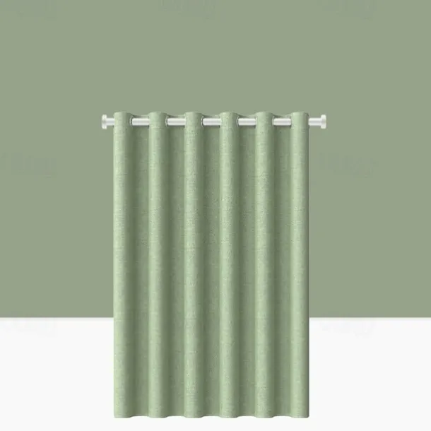 Thick Linen Fabric Shower Curtain, Heavy Duty Luxury Decorative Shower Curtains for Bathroom and Bathtubs, Classic Hotel Spa Quality Design, Waterproof & Washable