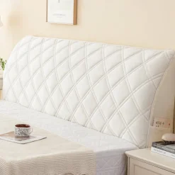 Thickened Cotton Bed Headboard Covers Stretchy Headboard Cover Bed Headboard Cover Elastic All-Inclusive Headboard Cover for Bedroom Decoration