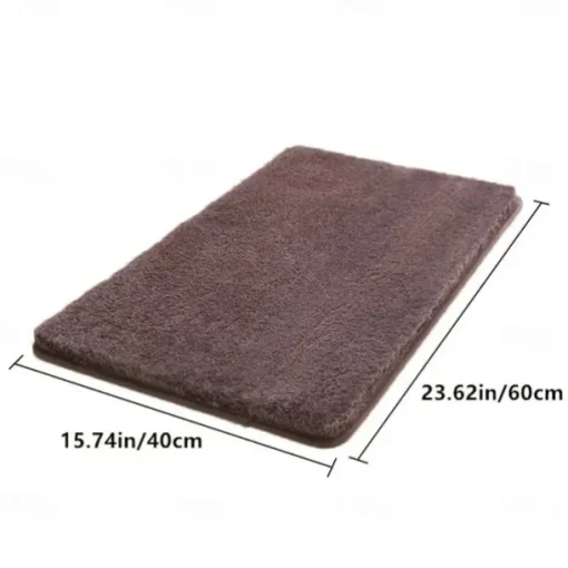 Thickened High Fluff Floor Mat Bathroom Water Absorption Anti-skid Mat Bathroom Doormat Bedroom Carpet Floor Mat