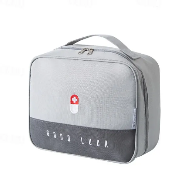 Thickened Large Capacity Medicine Box Family Medicine Bag Portable Storage Bag Cloth Art Box Multifunctional Layered Medicine Box