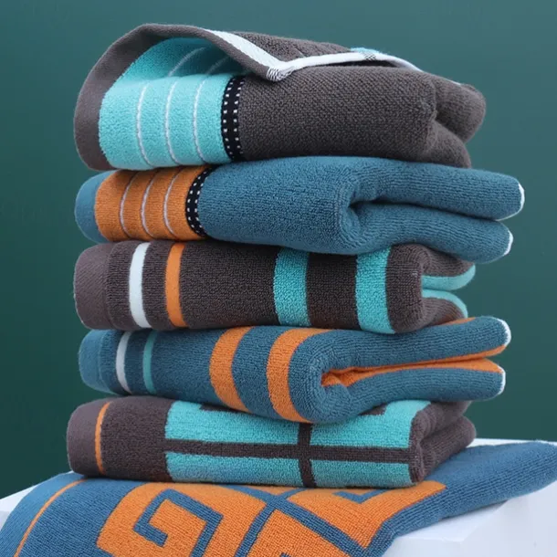 Thickened Men's Couple Cotton Towels, Highly Absorbent Towels For Bathrooms, Gyms, Hotels And Spas, Solid Color Bath Towel