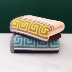 Thickened Men's Couple Cotton Towels, Highly Absorbent Towels For Bathrooms, Gyms, Hotels And Spas, Solid Color Bath Towel